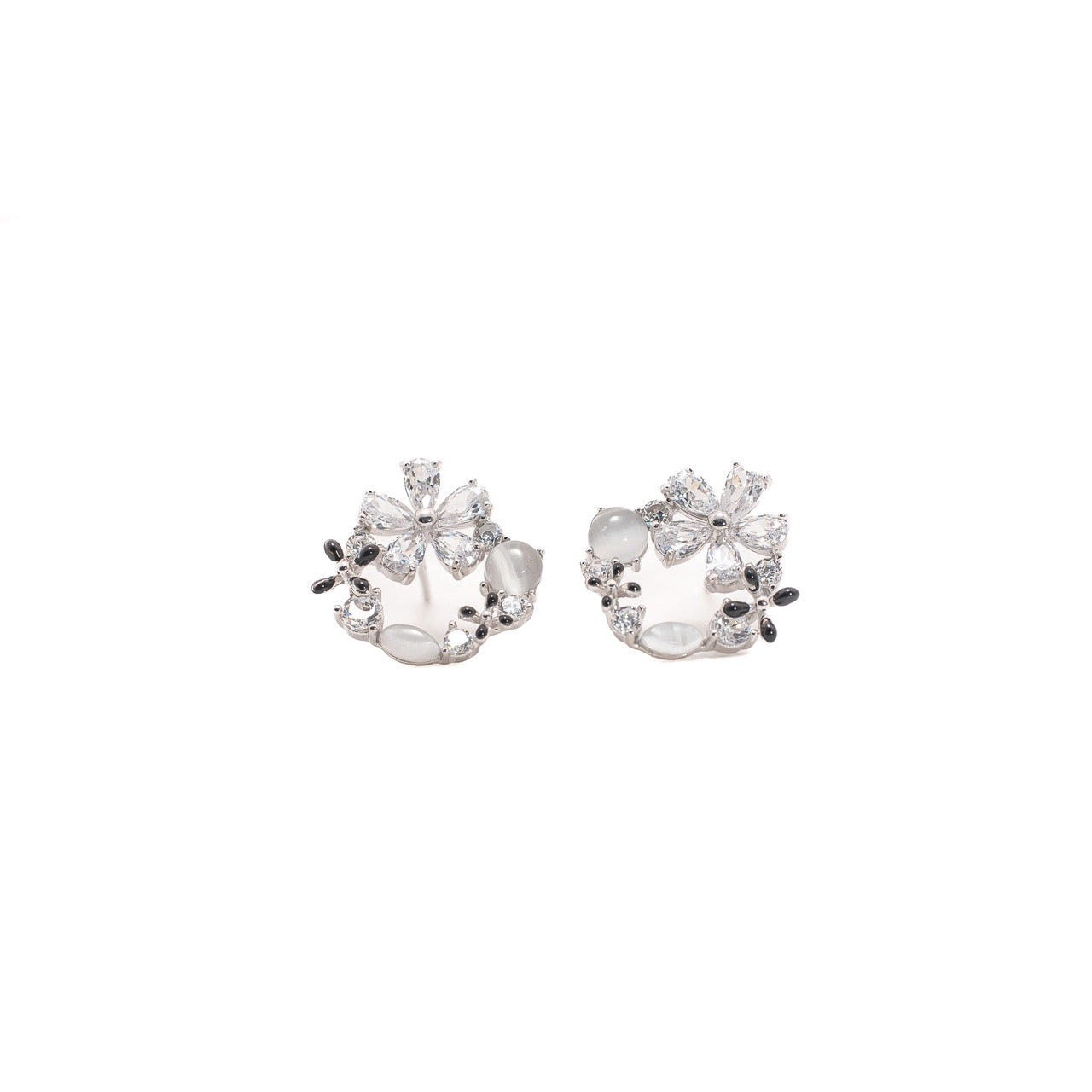Lelia Studs | 925 Silver Earrings for Women