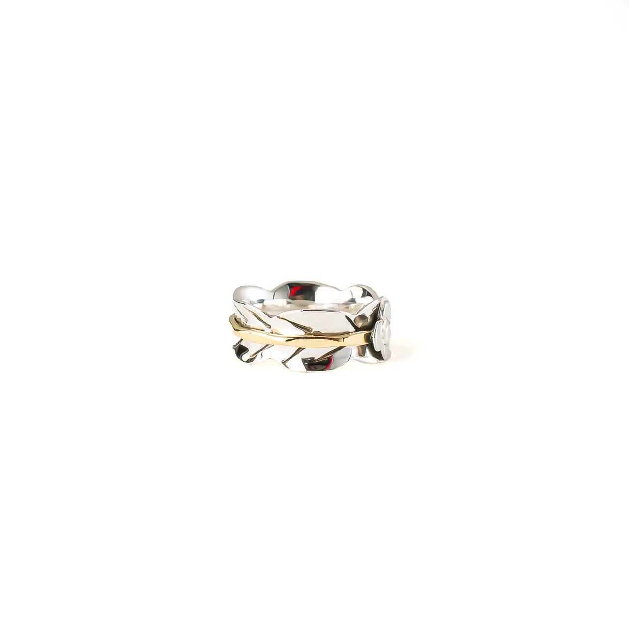 Lily Fluid | 925 Silver Ring for Women & Men