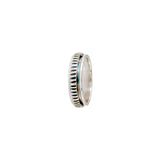 Notch Fluid | 925 Silver Ring for Women & Men