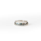 Notch Fluid | 925 Silver Ring for Women & Men