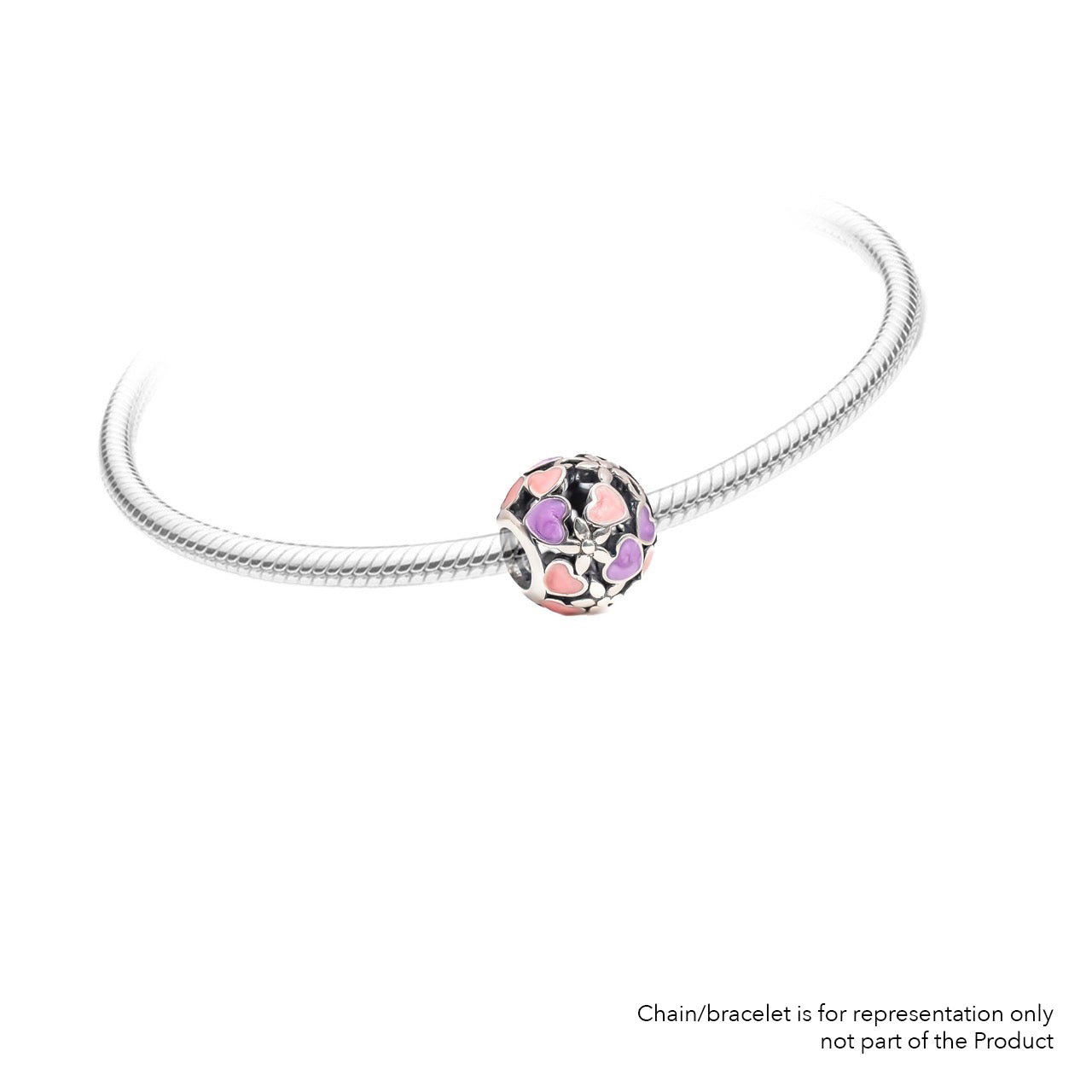 Lots of Love | 925 Silver charms for Bracelets / Chain