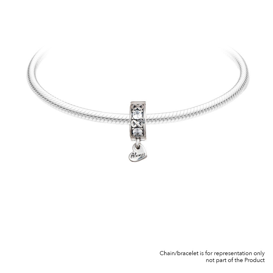 Love always | 925 Silver charms for Bracelets / Chain