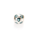 Diamond charms , Silver charms for woman, Beautiful Silver charms, Oprata charms, flower charms, Nature charms, Pearl charms