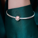 Diamond charms , Silver charms for woman, Beautiful Silver charms, Oprata charms, flower charms, Nature charms, Pearl charms