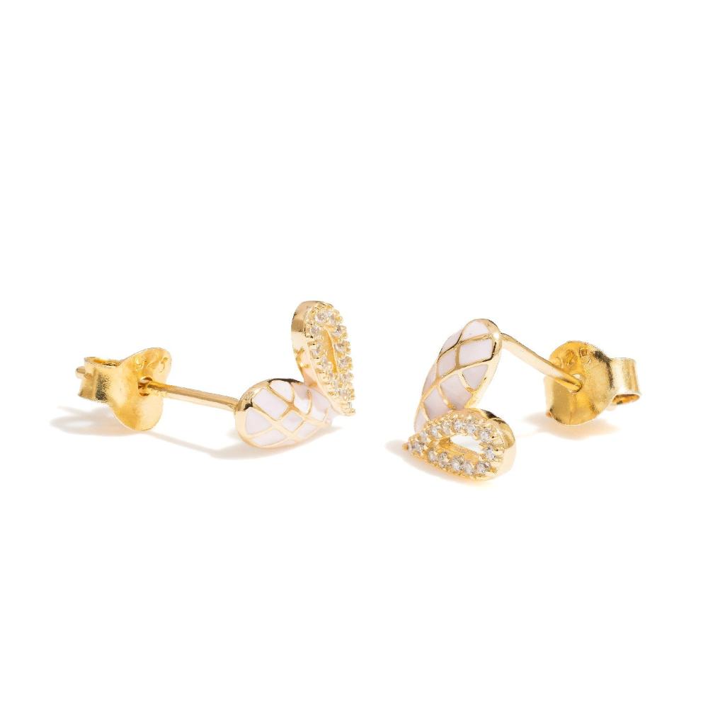 Silver earring, silver earring for woman, Beautiful Silver earring, Oprata earring, flower earring, Nature earring, heart earrings