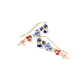 
  Mavis Danglers | 925 Silver Earrings for Women - OPRATA
