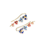 
  Mavis Danglers | 925 Silver Earrings for Women - OPRATA
