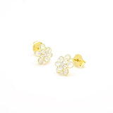 
  Silver earring, Silver earring for woman, Beautiful Silver earring, Oprata earring, flower earring, Nature earring, 
