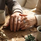 Ironbind Fluid | 925 Silver Couple Ring