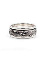 
  Buy Ocean Wave Fluid | 925 Silver Ring for Women & Men Online In India at Oprata
