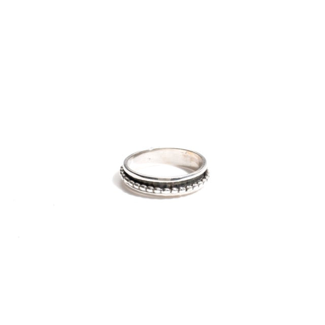 Beaded Heart Fluid Ring | Hallmark 925 Silver