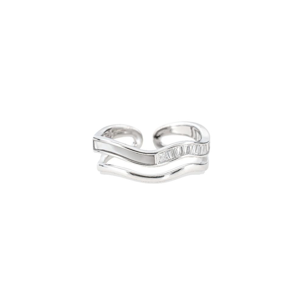 Diamond ring, Silver ring for woman, Beautiful Silver ring, Oprata ring, flower ring, Nature ring, Pearl ring