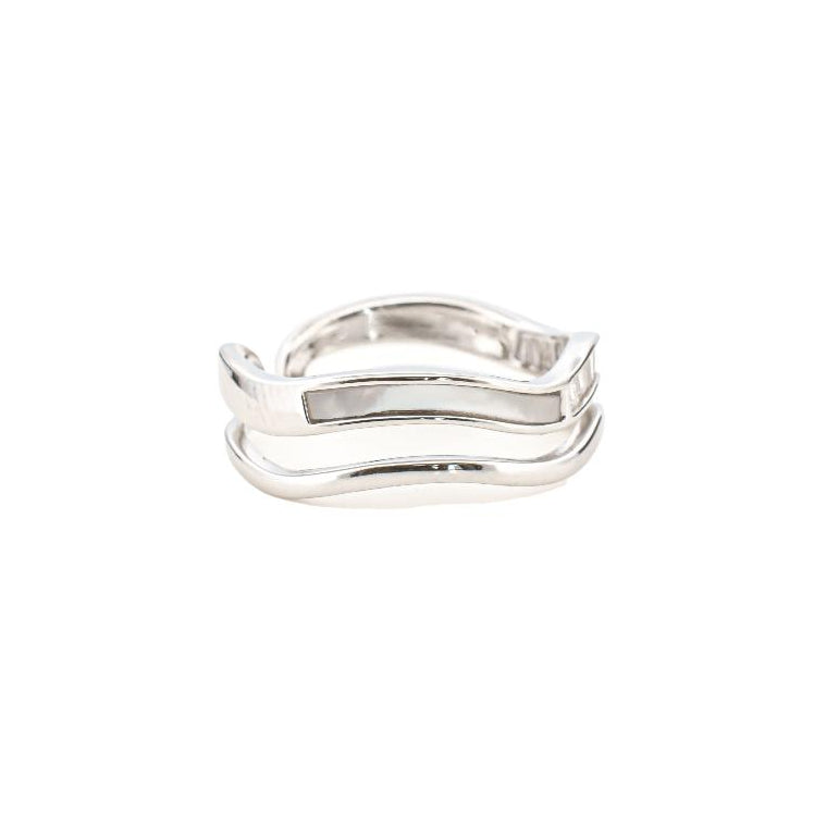 Diamond ring, Silver ring for woman, Beautiful Silver ring, Oprata ring, flower ring, Nature ring, Pearl ring