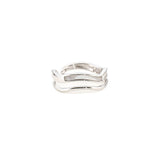 
  Diamond ring, Silver ring for woman, Beautiful Silver ring, Oprata ring, flower ring, Nature ring, Pearl ring
