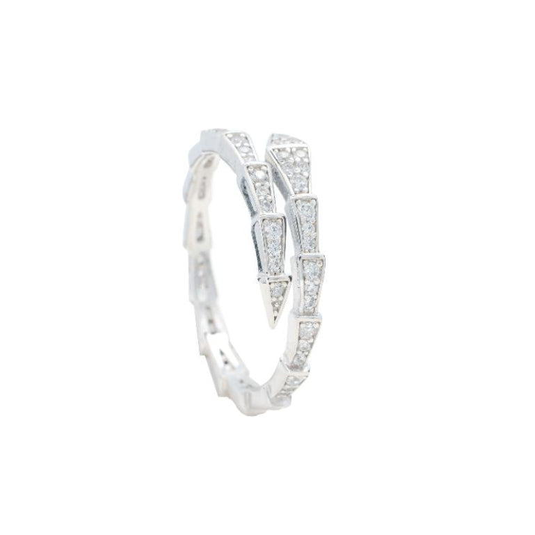 Diamond ring, Silver ring for woman, Beautiful Silver ring, Oprata ring, flower ring, Nature ring, Pearl ring