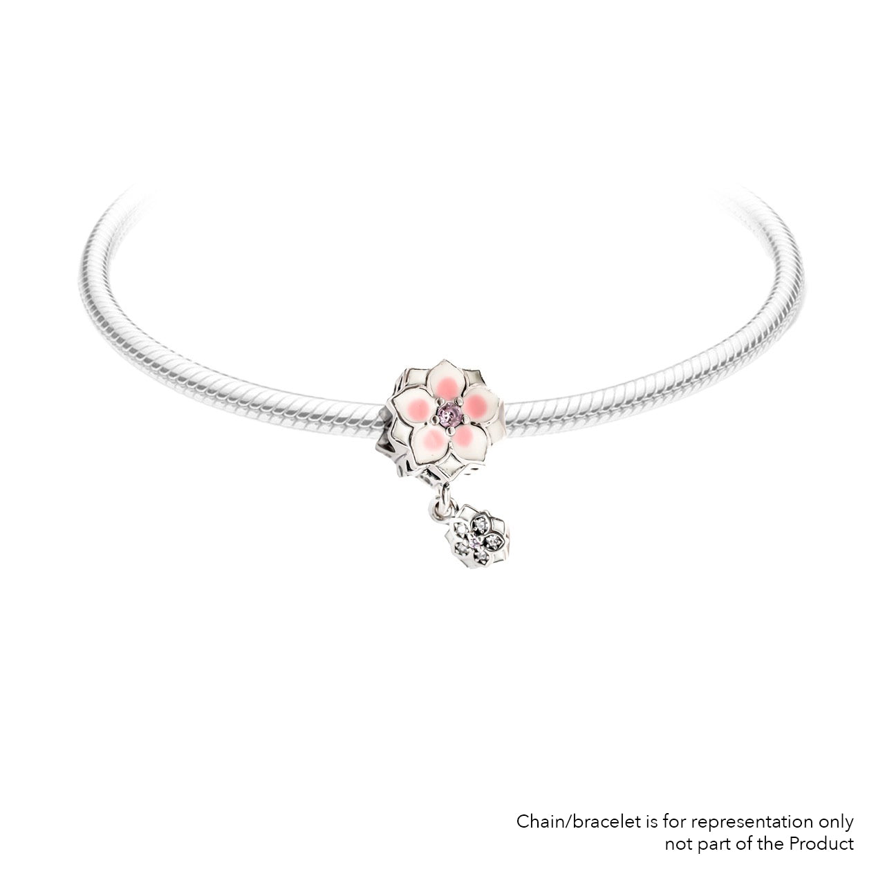 Periwinkle | 925 Silver charms for Bracelets / Chain