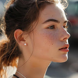 Pierina Studs | 925 Silver Earrings for Women