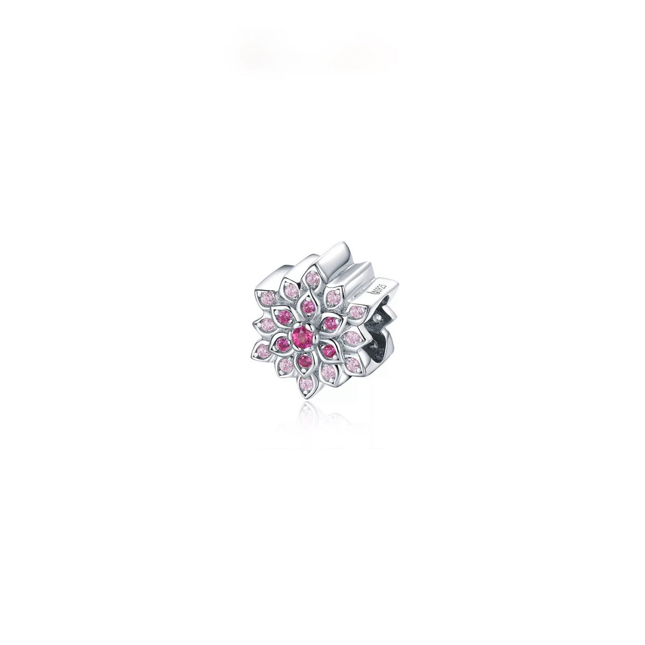 Pink Lotus | 925 Silver charms for Bracelets / Chain