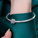 Diamond charms , Silver charms for woman, Beautiful Silver charms, Oprata charms, flower charms, Nature charms, Pearl charms