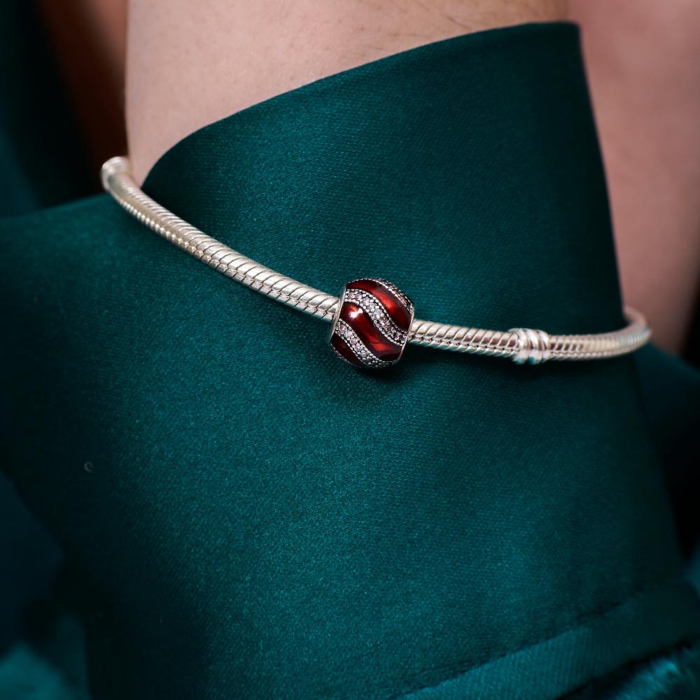 Diamond charms , Silver charms for woman, Beautiful Silver charms, Oprata charms, flower charms, Nature charms, Pearl charms