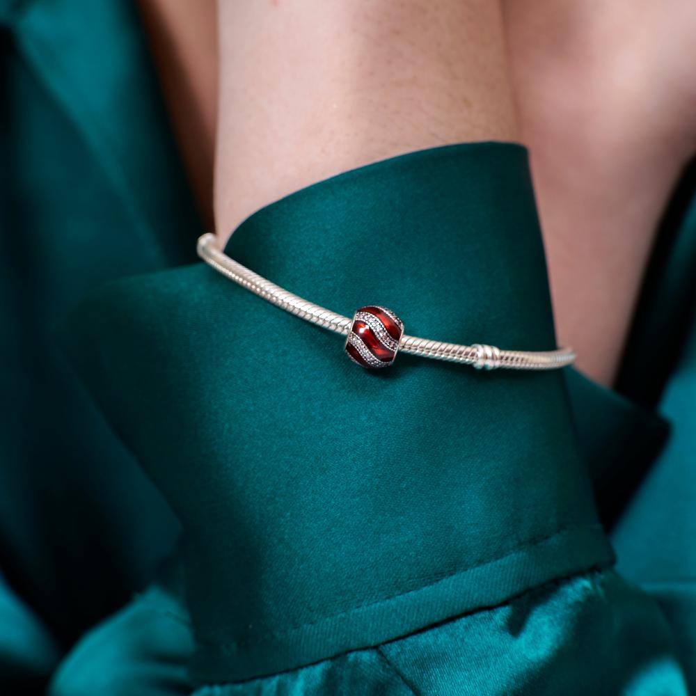 Diamond charms , Silver charms for woman, Beautiful Silver charms, Oprata charms, flower charms, Nature charms, Pearl charms