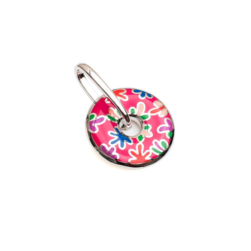 Silver pendant, silver pendant for women, Beautiful Silver pendant, Oprata pendant, colorful pendant, 3d pendant