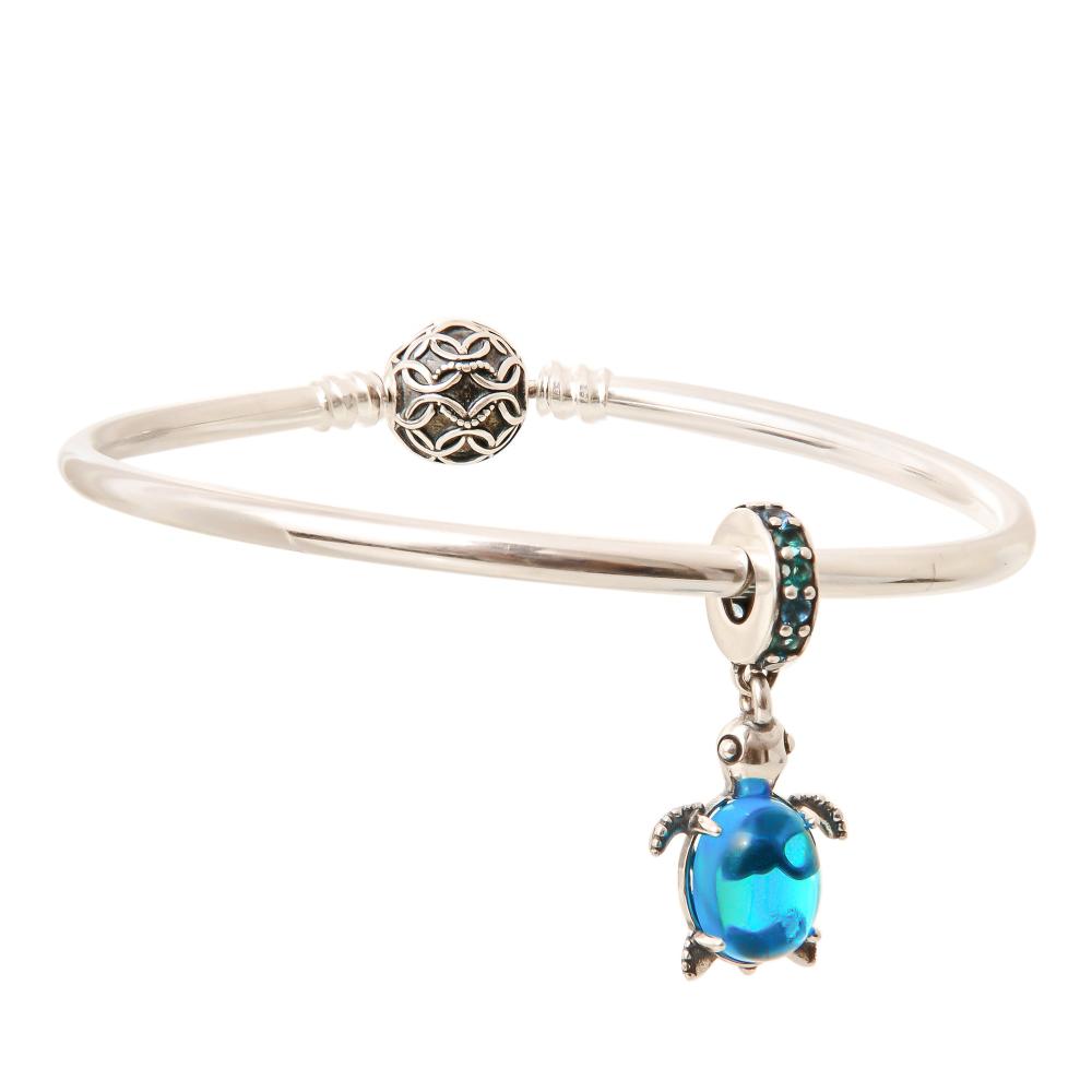 Sea Turtle Hanging | 925 Silver charms for Bracelets / Chain - OPRATA