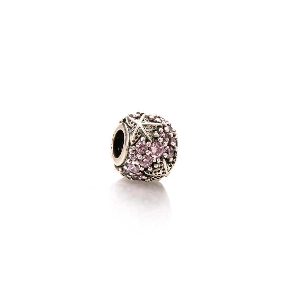 Diamond charms , Silver charms for woman, Beautiful Silver charms, Oprata charms, flower charms, Nature charms, Pearl charms