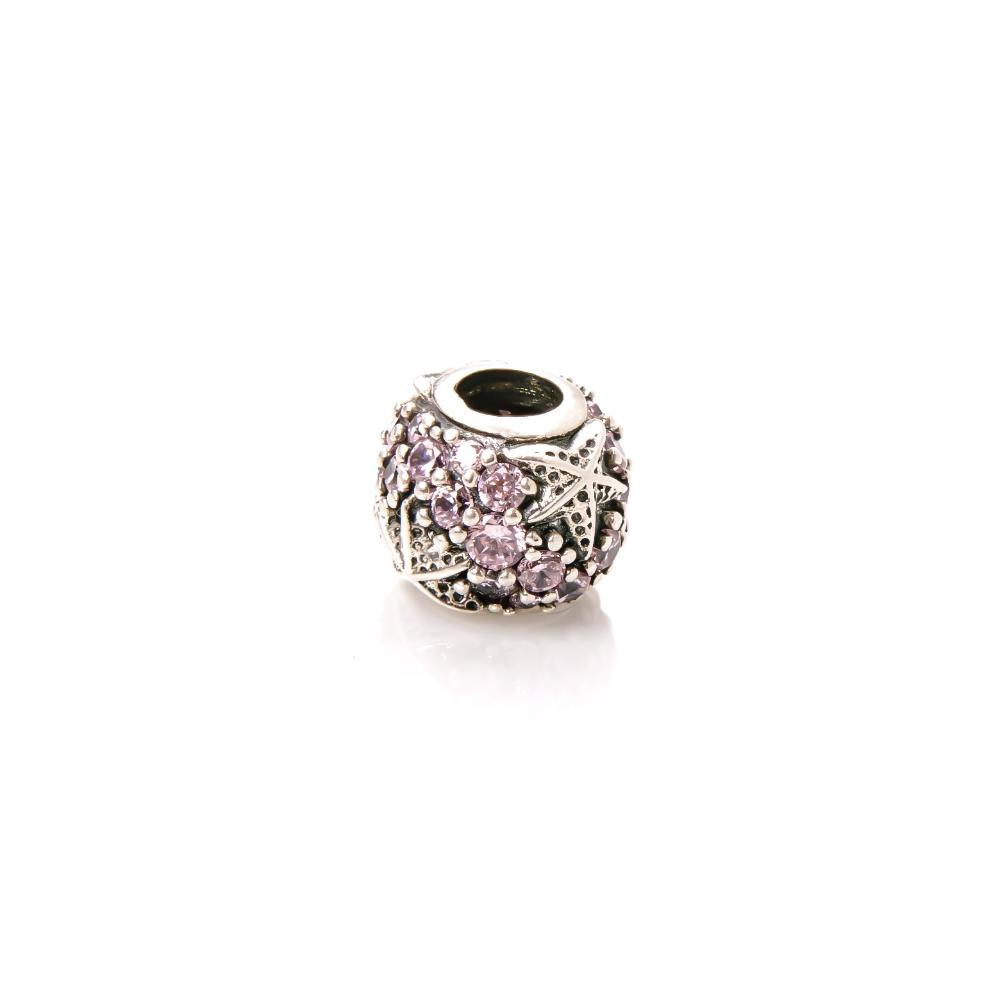 Diamond charms , Silver charms for woman, Beautiful Silver charms, Oprata charms, flower charms, Nature charms, Pearl charms