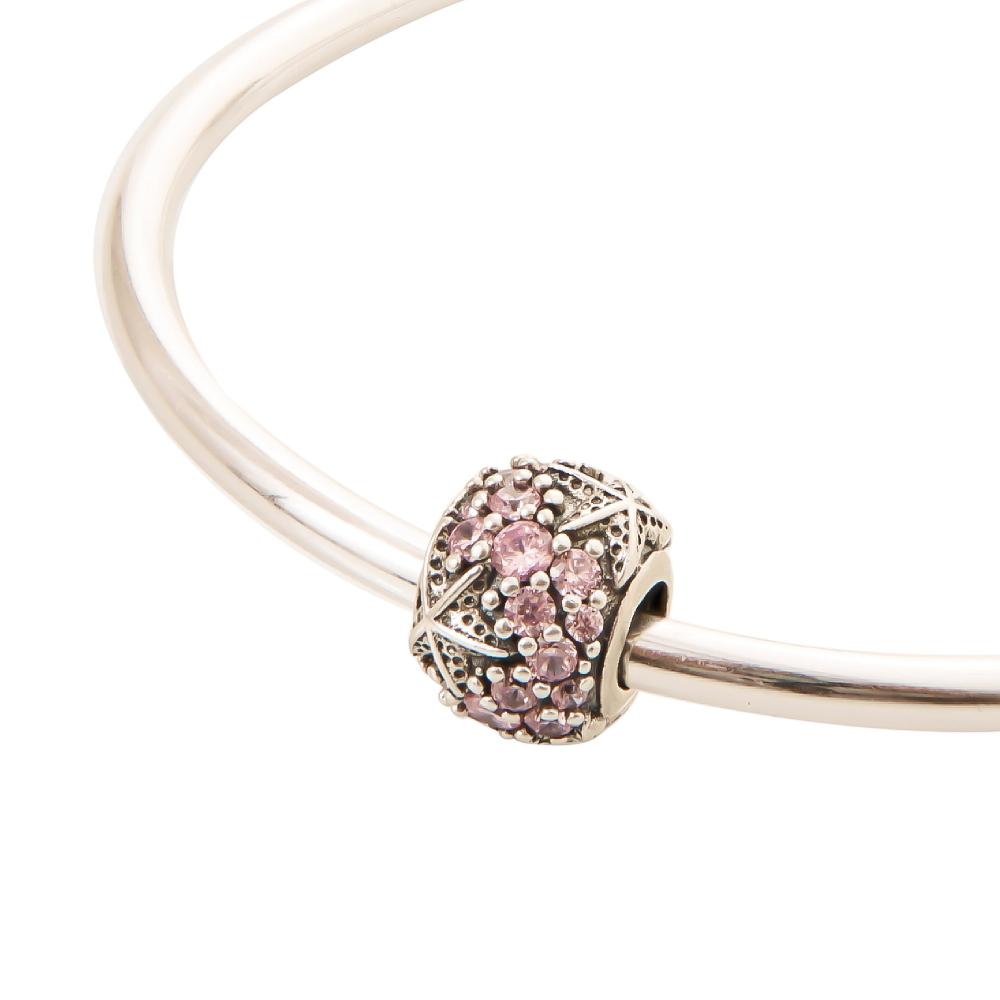 Diamond charms , Silver charms for woman, Beautiful Silver charms, Oprata charms, flower charms, Nature charms, Pearl charms