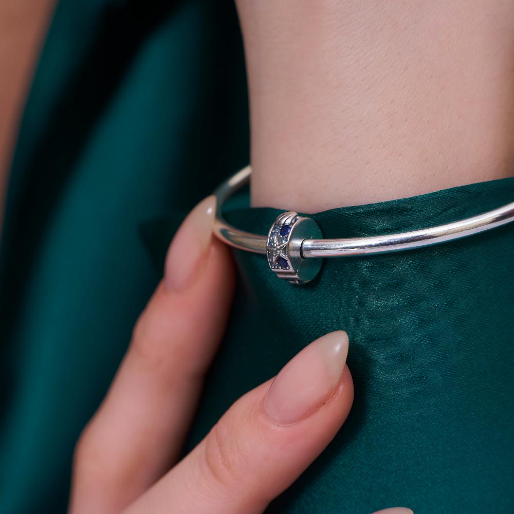 Starfish & Shell Lock Charm | 925 Silver Charms for Bracelet / Chain