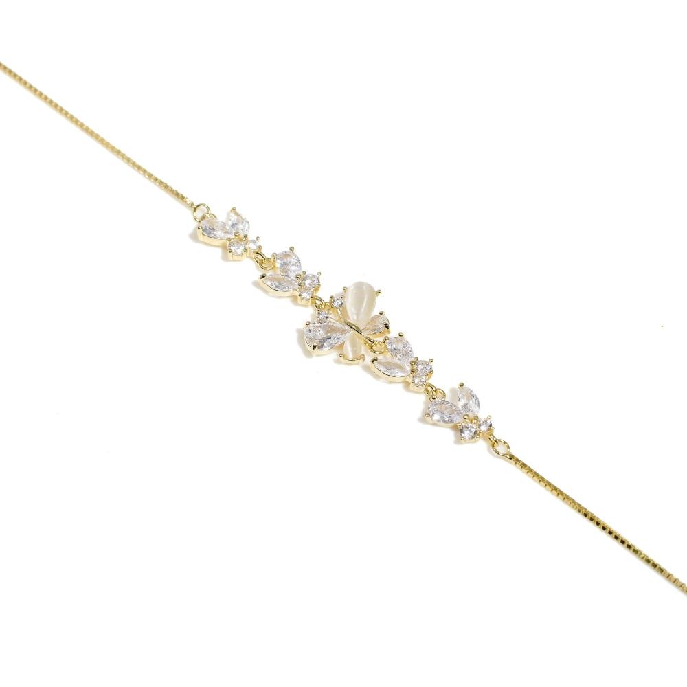 Diamond bracelet , Silver bracelet for woman, Beautiful Silver bracelet, Oprata bracelet, flower bracelet, Nature bracelet, Pearl bracelet