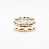 Silver ring, Spinner Ring, Silver ring for woman, Beautiful Silver ring, Oprata Rings, oxidised rings
