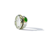 Silver ring, Spinner Ring, Silver ring for woman, Beautiful Silver ring, Oprata Rings, oxidised rings