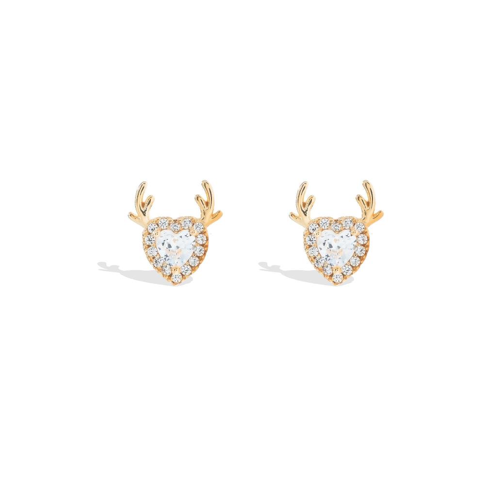 Toma Studs | 925 Silver Earrings for Women