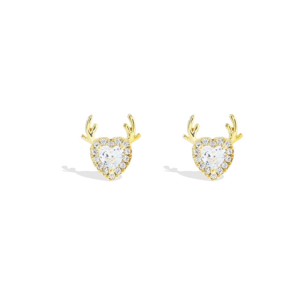 Toma Studs | 925 Silver Earrings for Women