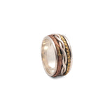 Twisted Fluid | 925 Silver Ring for Women & Men