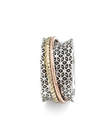 
  Buy Two Tone Petal Fluid | 925 Silver Ring for Women & Men Online In India at Oprata

