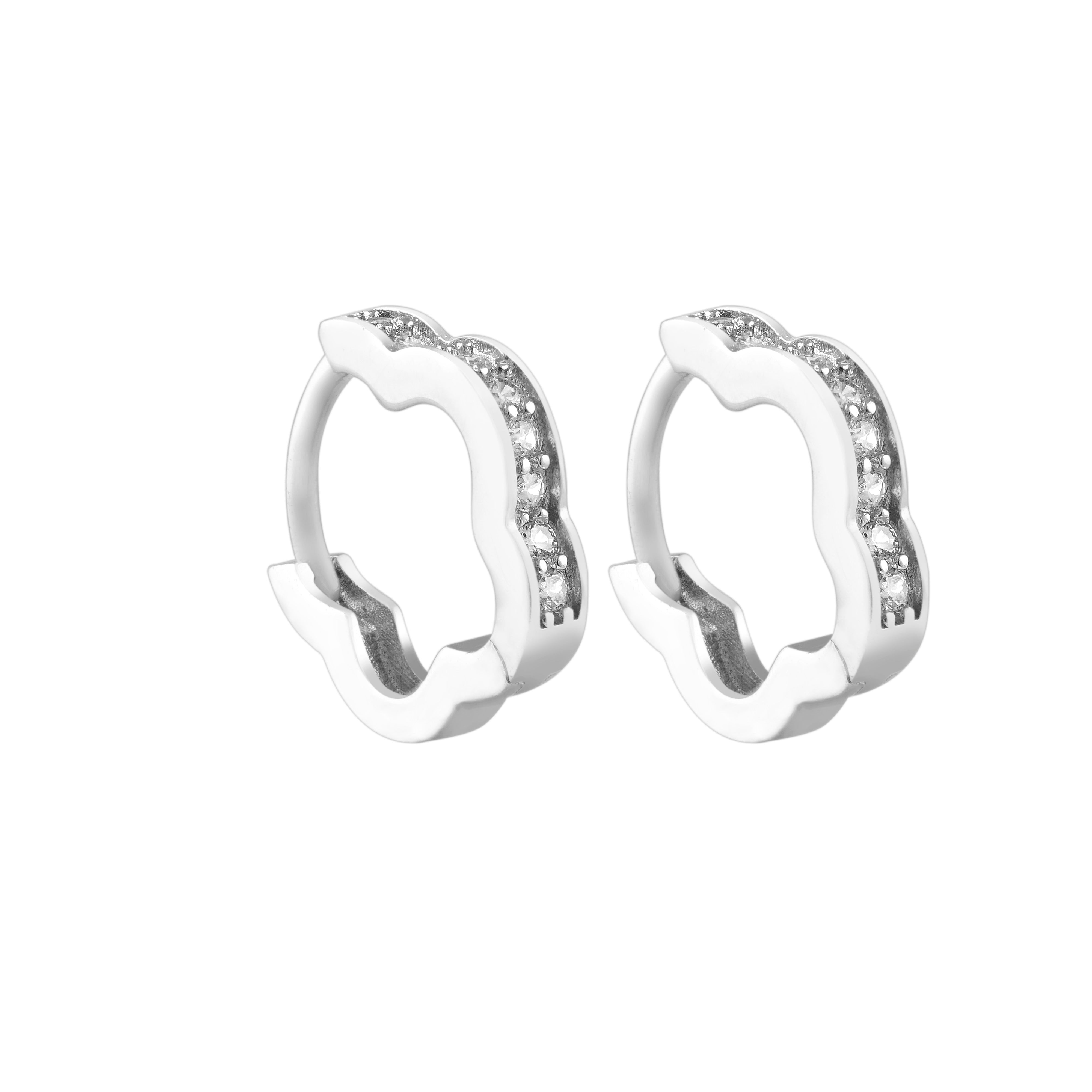 Five Circle Hoops | 925 Silver Earrings for Women