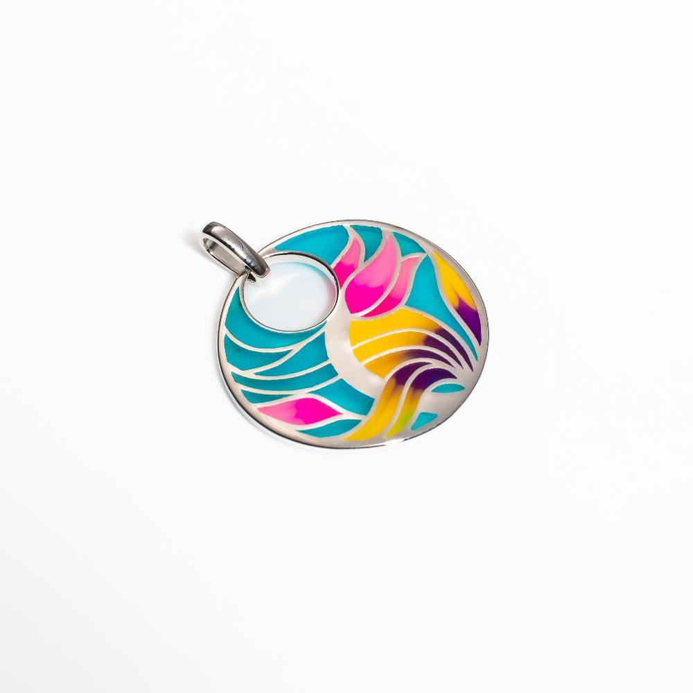 Silver earring, silver earring for women, Beautiful Silver earring, Oprata earrings, colorful earring, 3d earring