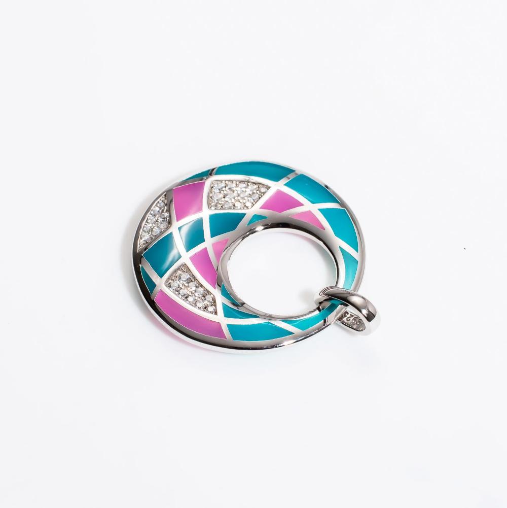 Silver earring, silver earring for women, Beautiful Silver earring, Oprata earrings, colorful earring, 3d earring