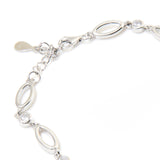 Rainbow Twisted Ladder | 925 Silver Chain bracelets for Women