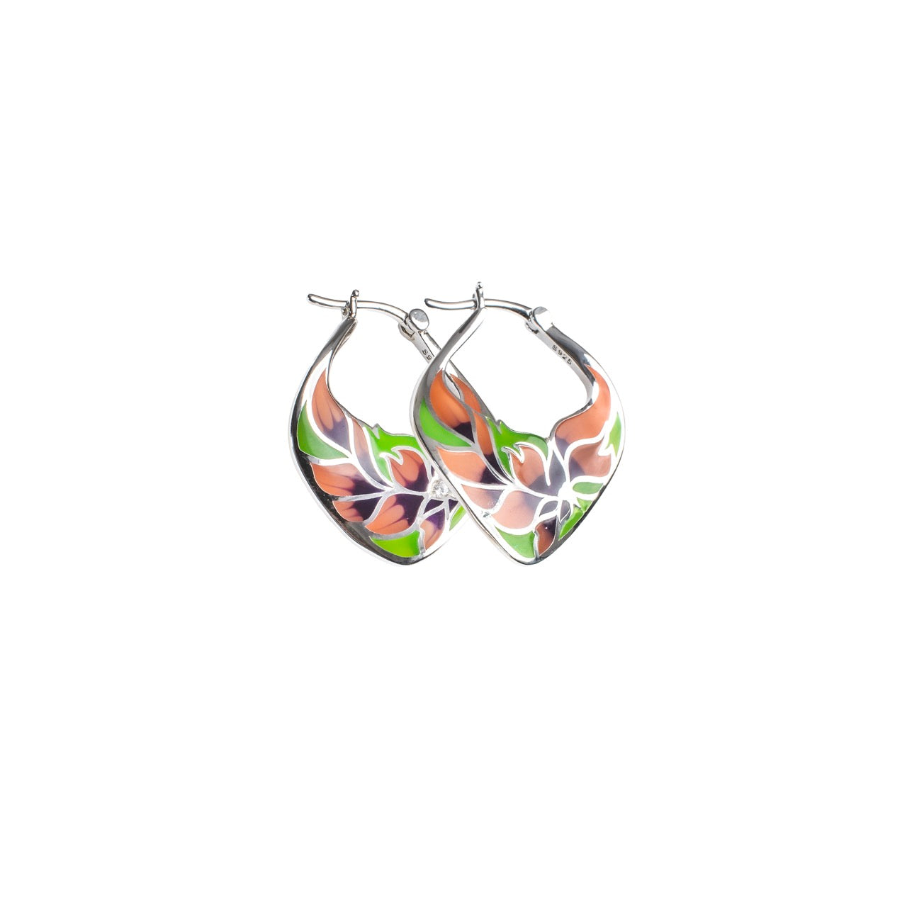 Denise Hoops | 925 Silver Earring for Women