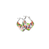 Denise Hoops | 925 Silver Earring for Women