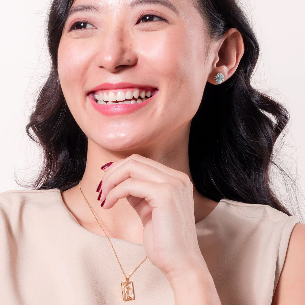 Enza Studs | 925 Silver Earrings for Women