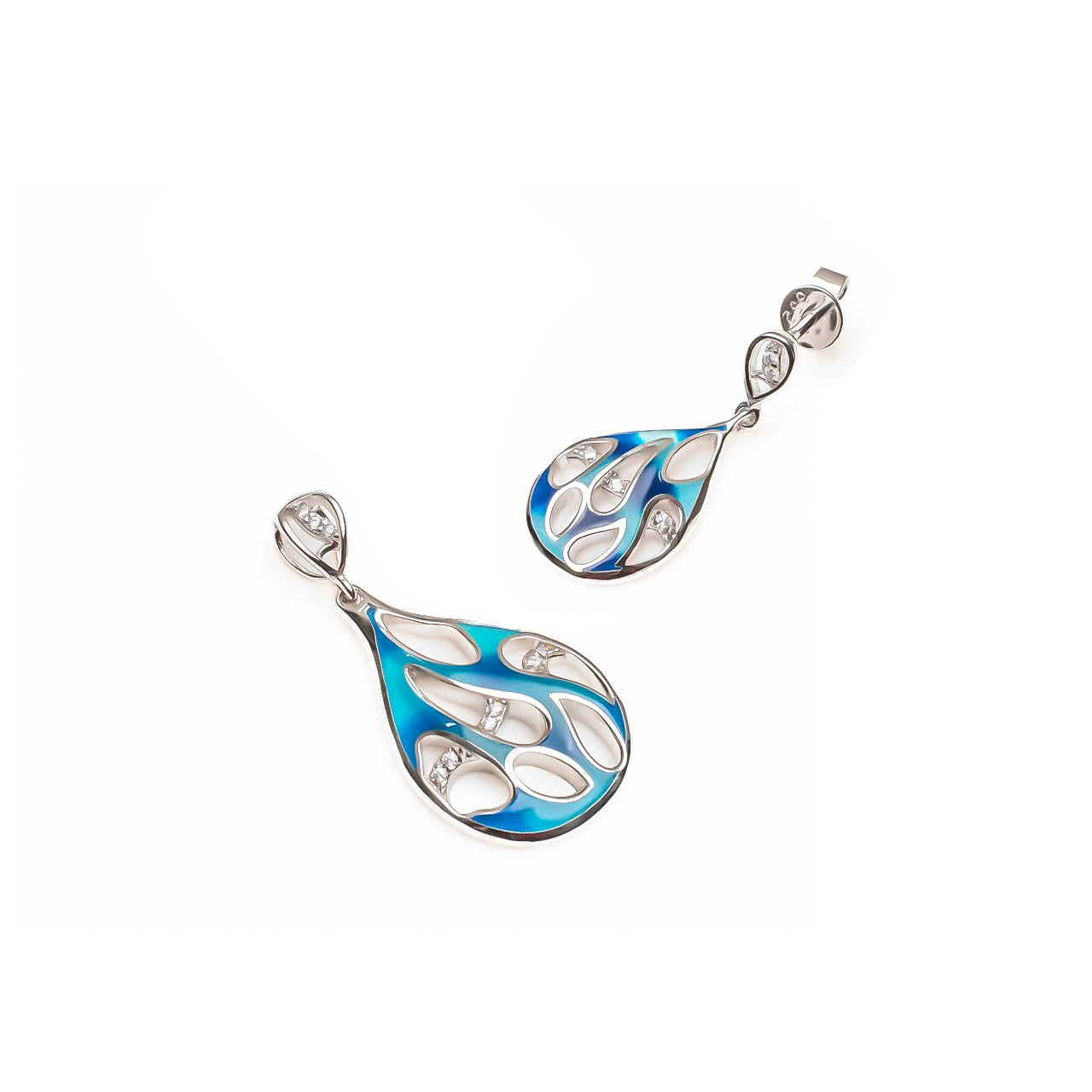 Mallory Danglers | 925 Silver Earrings for Women