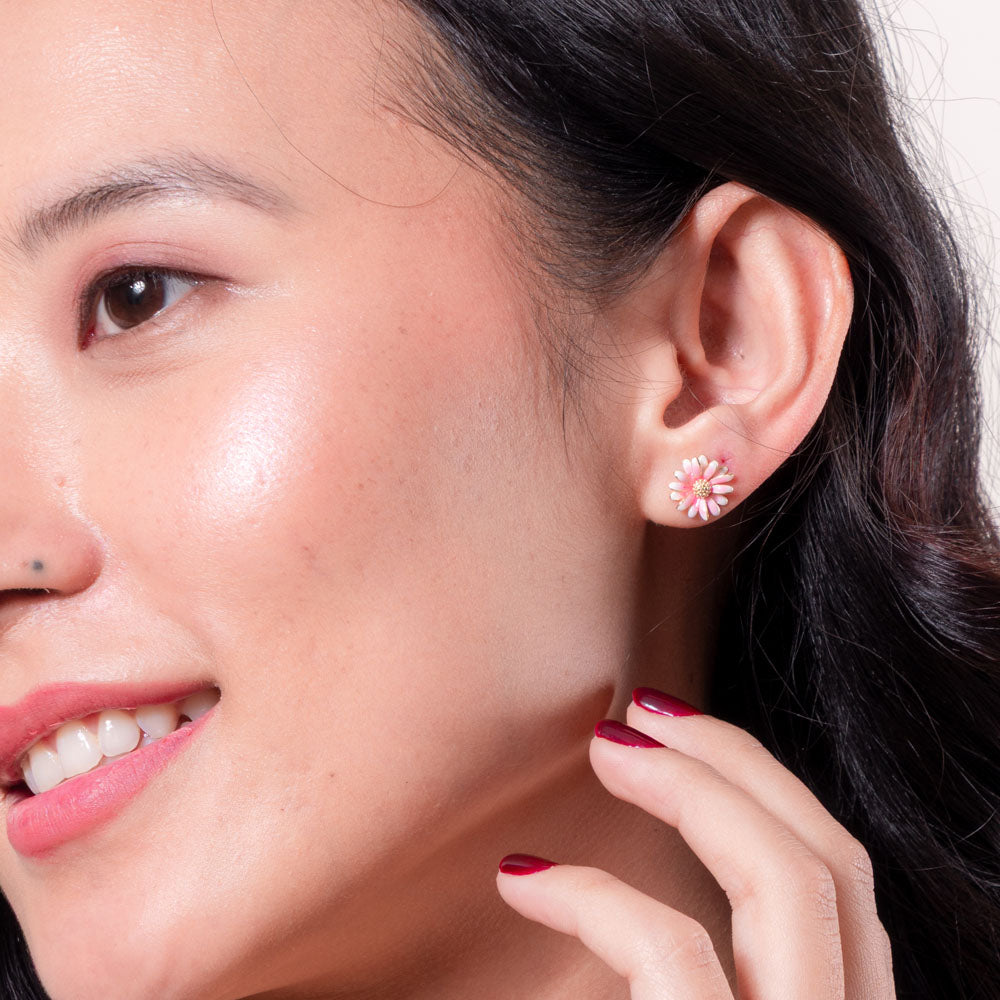 Enza Studs | 925 Silver Earrings for Women