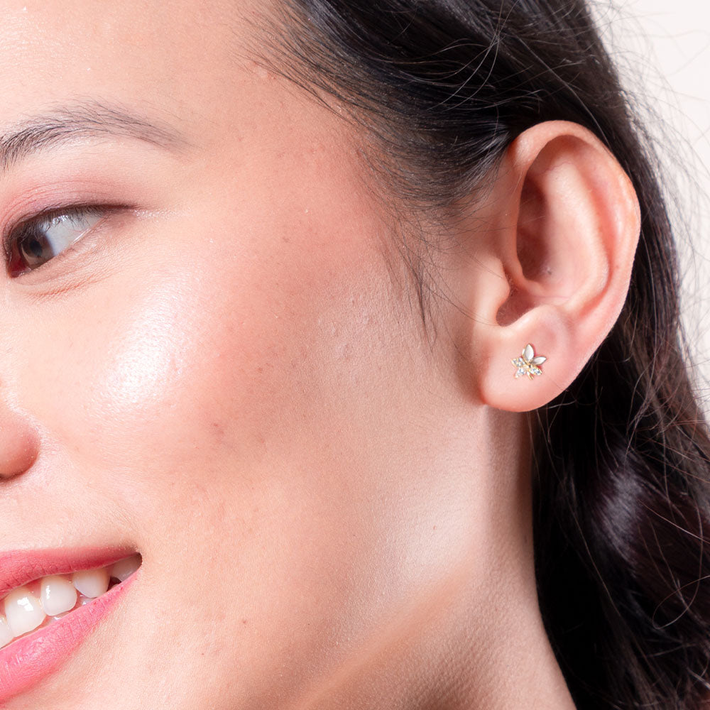 Camilla Studs | 925 Silver Earrings for Women - OPRATA