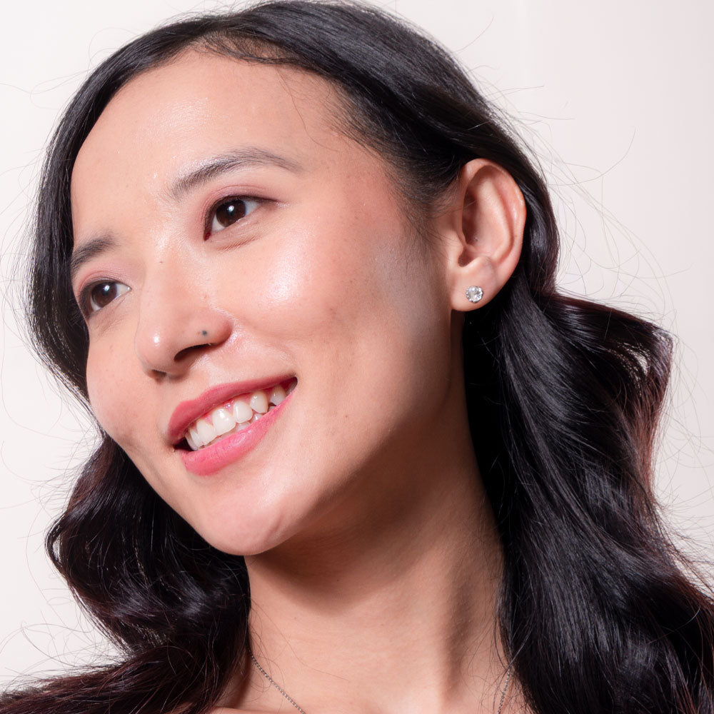 Carrina Studs | 925 Silver Earrings for Women