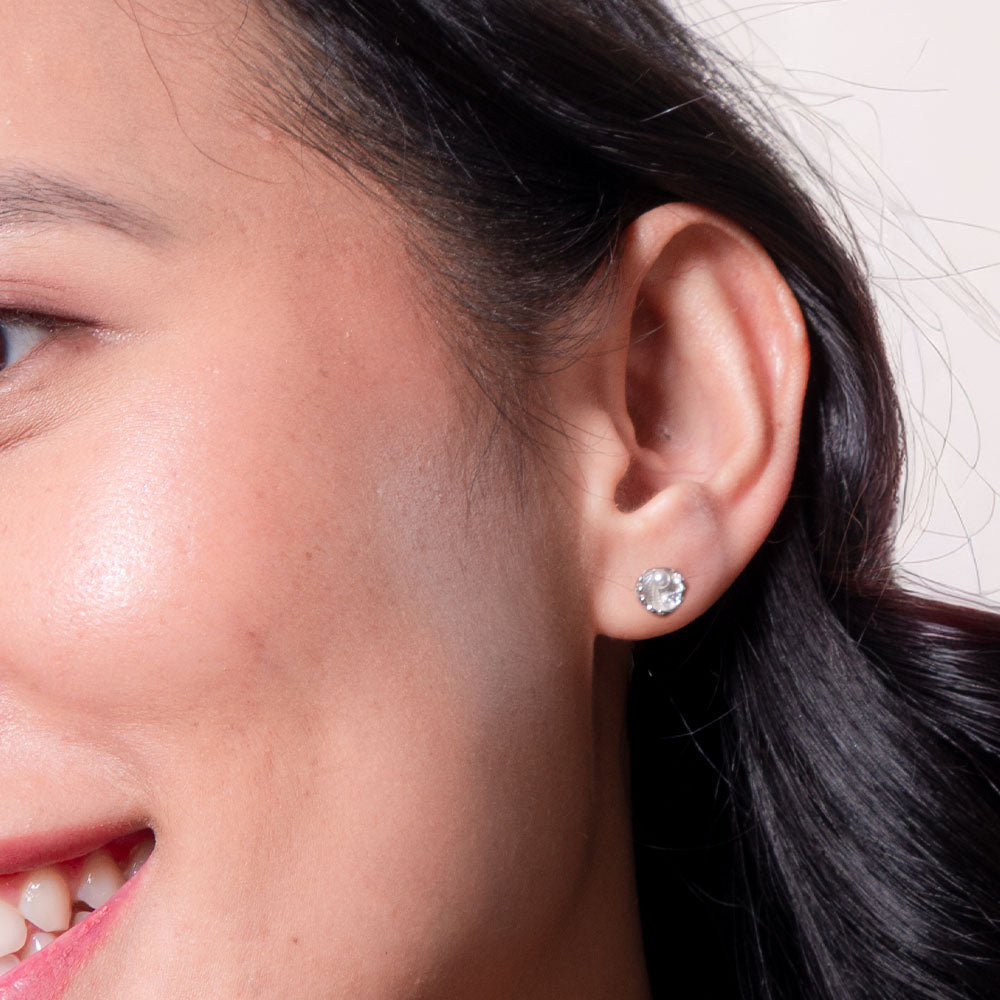 Carrina Studs | 925 Silver Earrings for Women